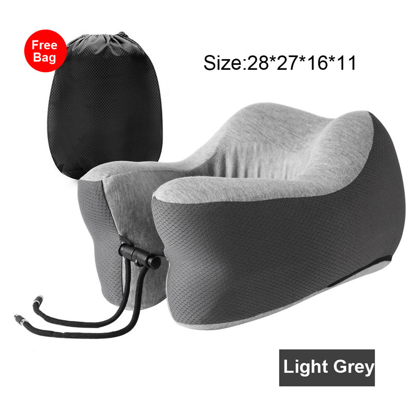 Memory foam travel pillow