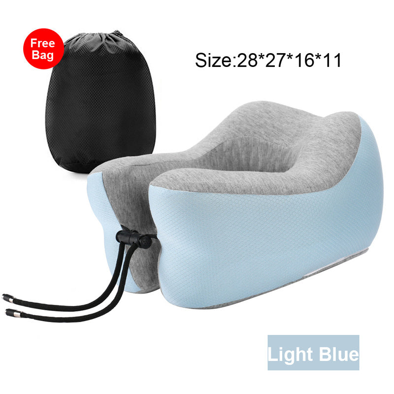 Memory foam travel pillow